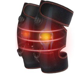 2 Pcs Heated Knee Brace Wrap Set with Vibration Massage